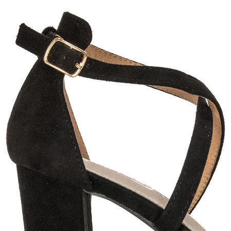 Filippo Black Sandals DS3665/22 BK