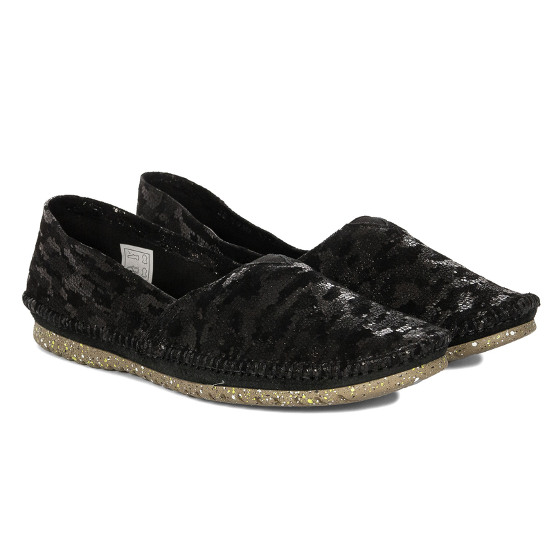 Maciejka Women's Leather Black Half-Shoes