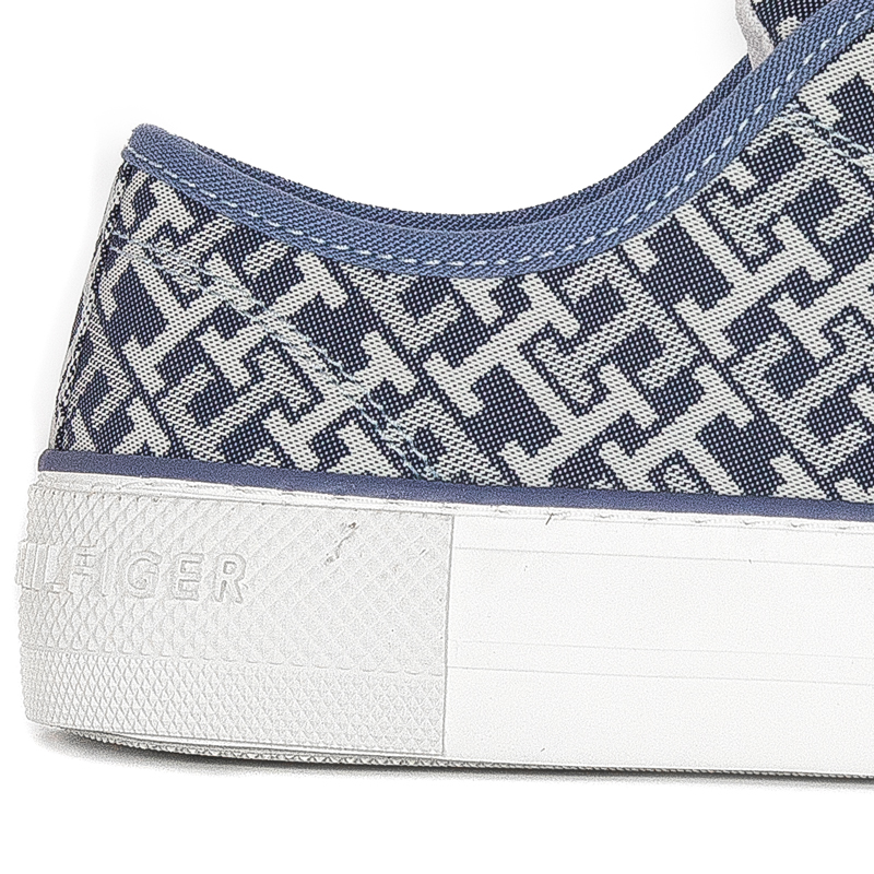 Tommy Hilfiger Damskie Trampki Niskie Denim