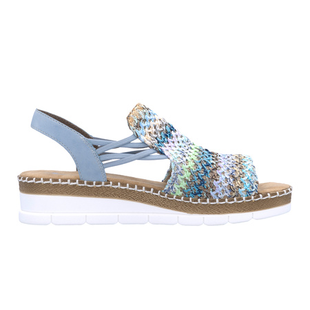 Rieker Women's Blue Sandals