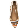 Maciejka Navy Beige Ballerina Shoes