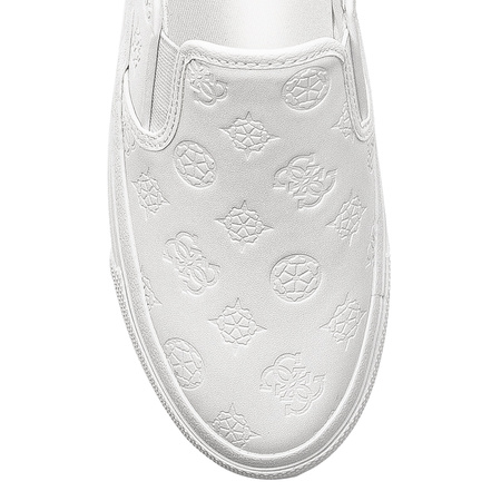 Guess women's shoes with the JANIETT platform white