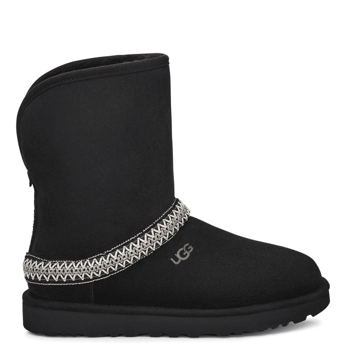 W Classic Short Crescent Black UGG 1161770-BLK