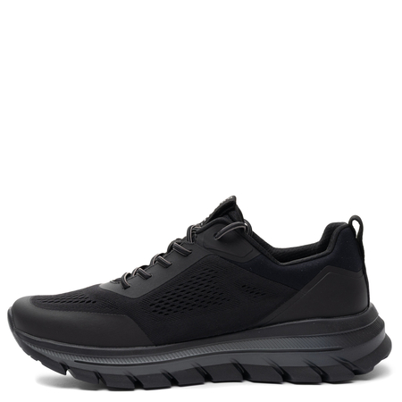 Bugatti Dynamic Men's Sports Sneakers Breathable Black TT153047-BLACK