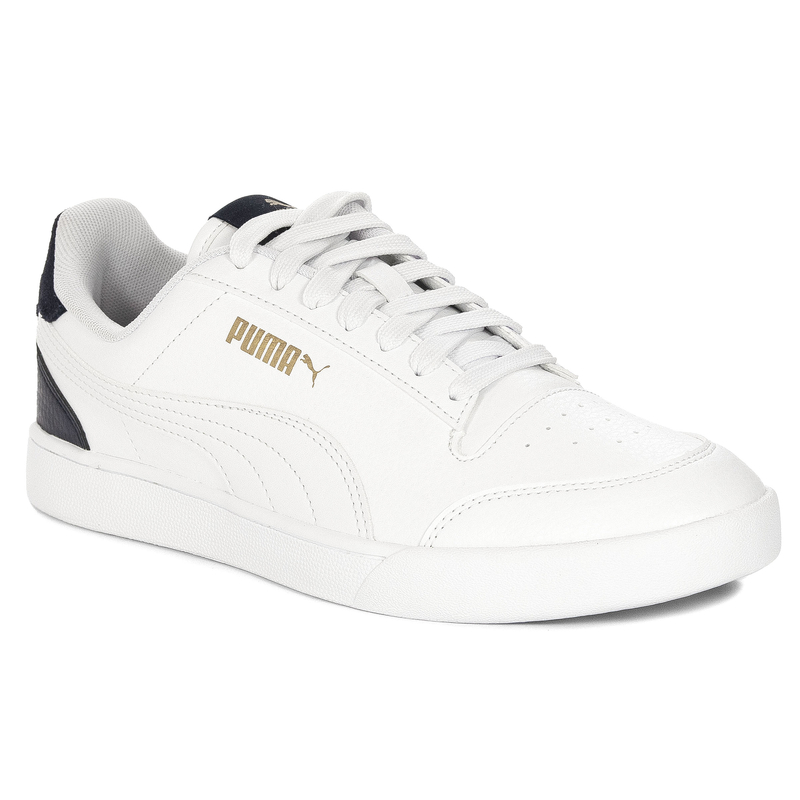 Puma Shuffle Sneakersy Białe Damskie