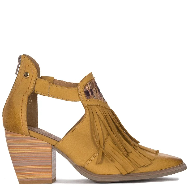 Maciejka 05807-07/00-5 Women's Yellow Shoes