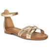 Maciejka Women's Leather Sandals Gold