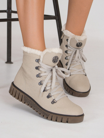 Rieker Y3432-60 Warned Beige Boots