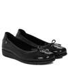 Maciejka Comfort Ballet Flats Low Wedge Black P6504-20/00-8
