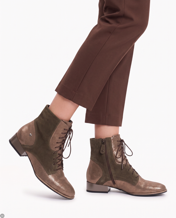 Maciejka Women's Leather Ankle Boots Light Brown 6193A-14/00-8