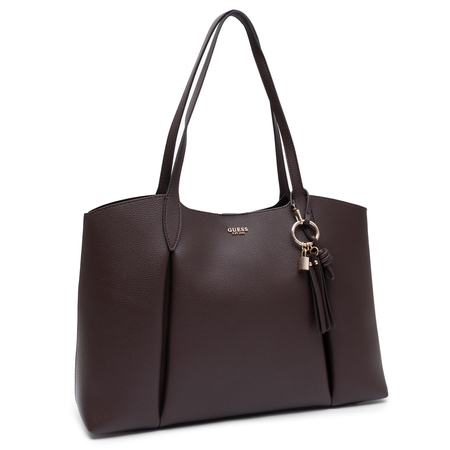 Guess Tote Bag Melody Chocolate Brown HWBG9735230