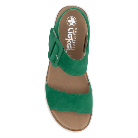 Rieker Women's Green Sandals