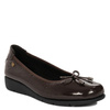 Maciejka Patent Slip-On Loafers Wedge Brown P6504-02/00-8