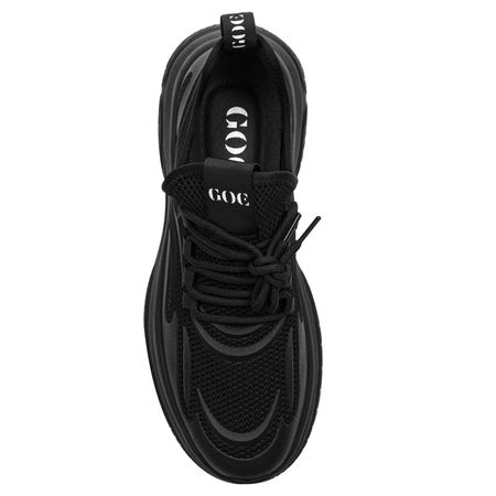 GOE Black Men's Sneakers