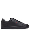 Tommy Hilfiger Sneakersy Damskie Sznurowane Czarne T3X9-34073-1355999
