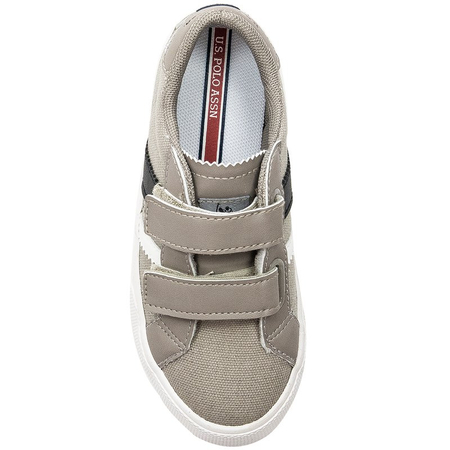 U.S. Polo Assn. Buty dziecięce sneakersy chłopięce GREY Szare