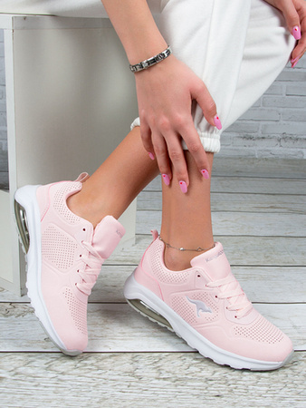 Kangaroos Sneakers halfshoes for women Frost Pink/Silver