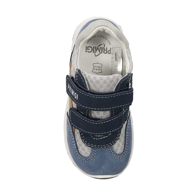 Primigi Children's Blue Low Shoes With Velcro