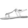 Sca'viola Women's Silver Sandals