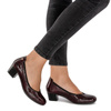 Maciejka 04802-23/00-1 Maroon Pumps