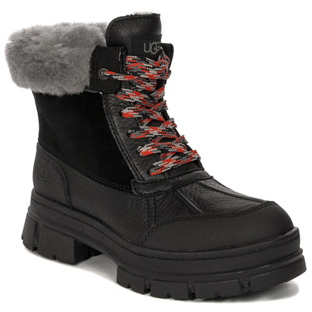 UGG Botki damskie ocieplane W Ashton Addie Black