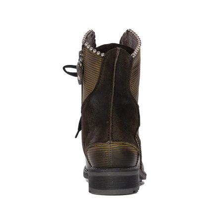 Maciejka 3623A-24/00-5 Olive Lace-up Boots