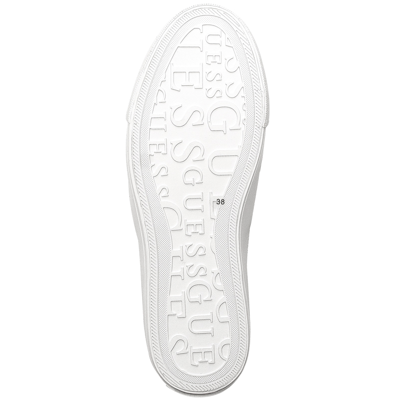 Guess women's shoes with the JANIETT platform white