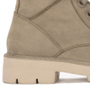 Marco Tozzi Taupe Nubuk Leather Boots