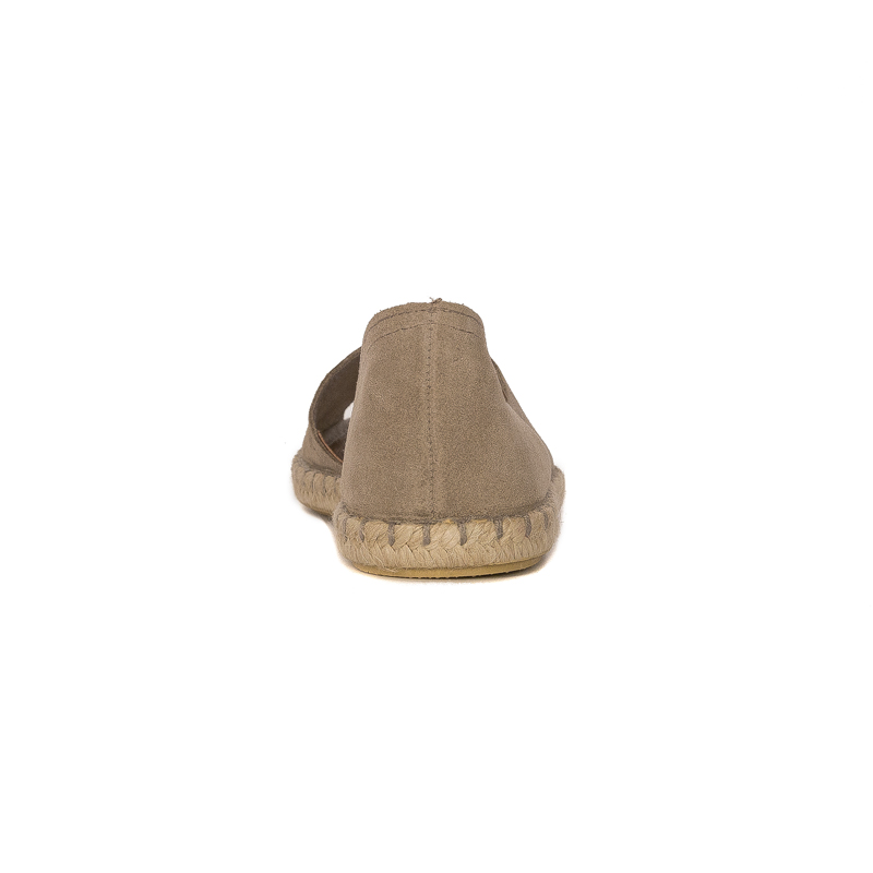 Verbenas Cruz Suede Espadrilles Beige CRUZ-SER-PIEDRA