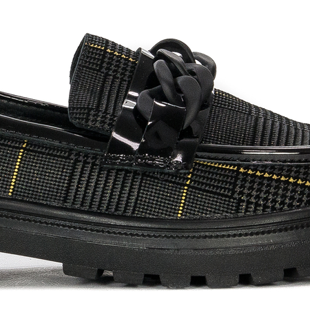Women's shoes Artiker black shoes on the platform