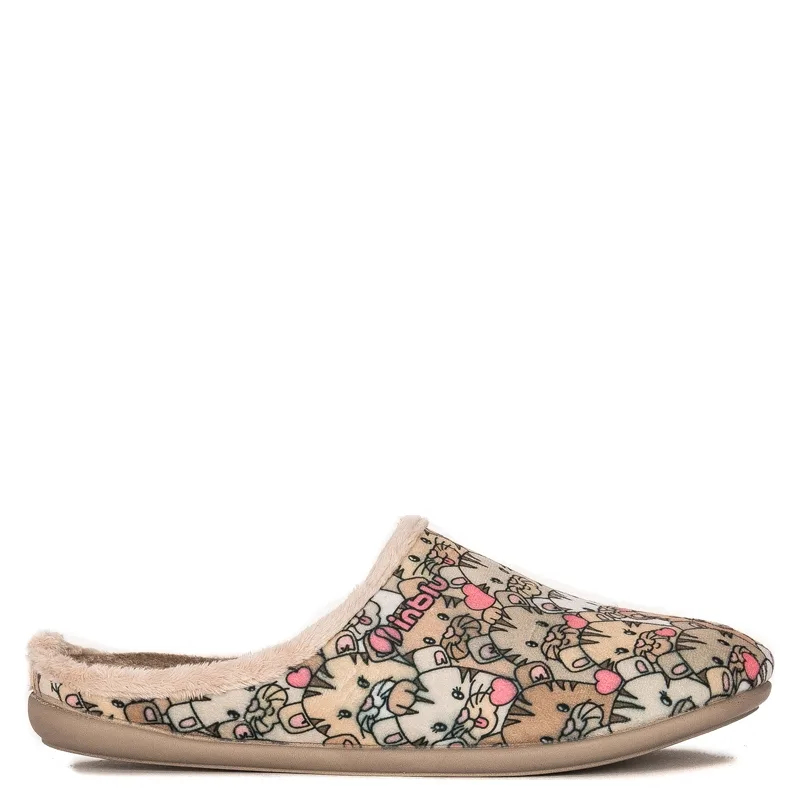 Inblu Beige slippers for women
