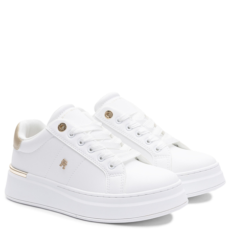 Tommy Hilfiger Sneakersy Damskie Białe T3A9-34253-WH-PL