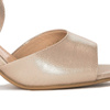 Sergio Leone SK865 Satin Gold Sandals