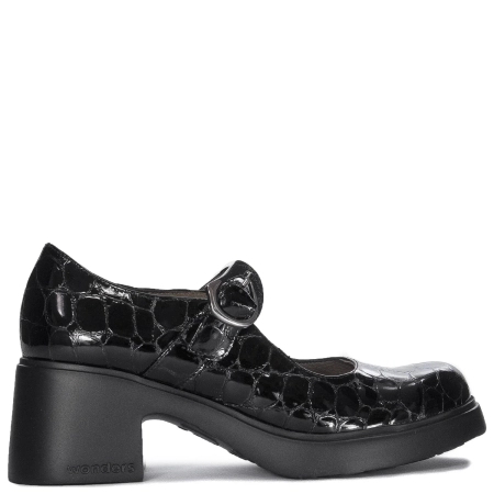 Wonders Negro Women's Pattented Shoes