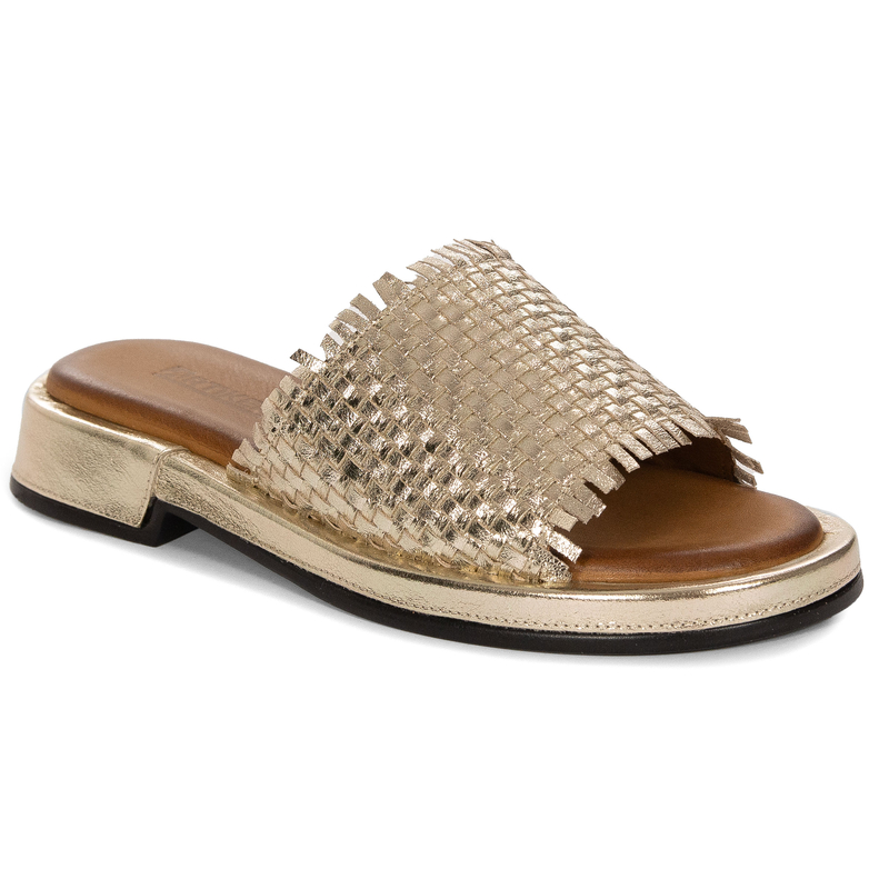 Artiker Women's Leather Sandals Gold