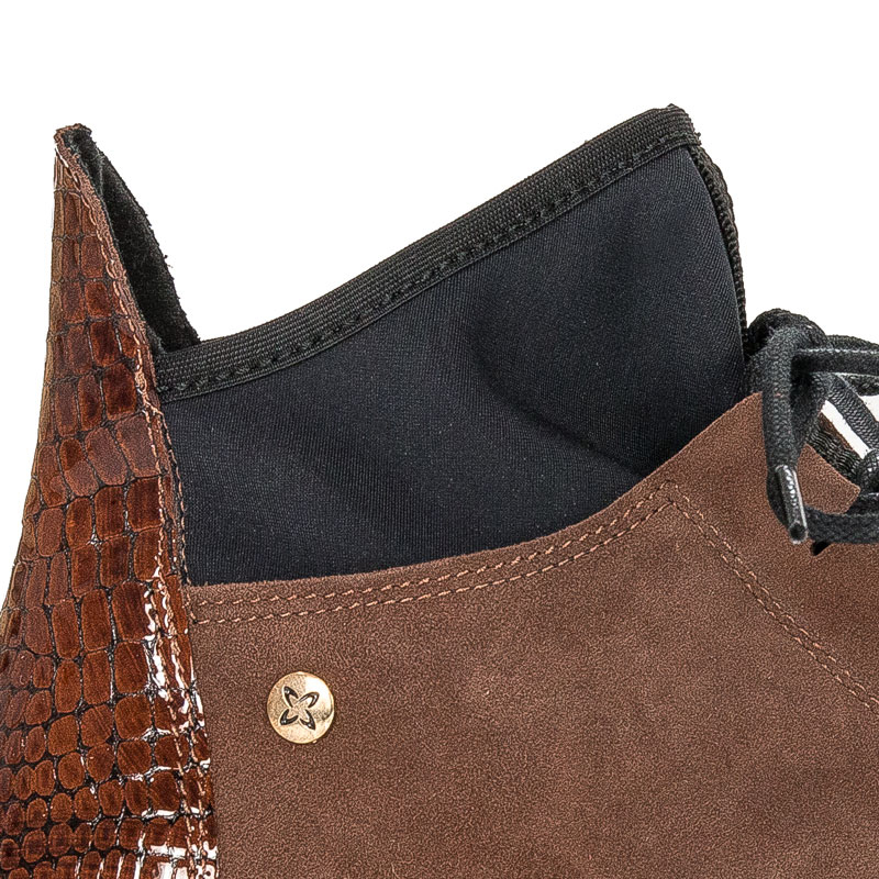 Maciejka 04744-02/00-7 Brown Lace-up Boots