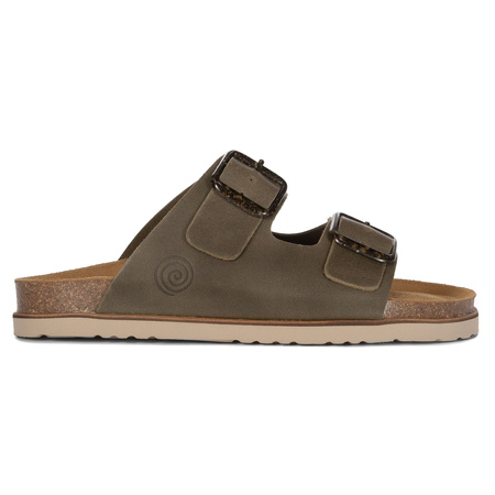 Dr. Brinkmann Women's Olive Flip Flops