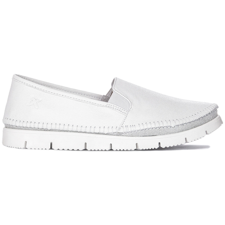 Maciejka 03512-26/00-5 White Flat Shoes