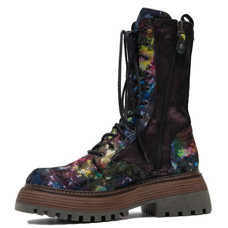 Maciejka  Women's Black and Green Boots