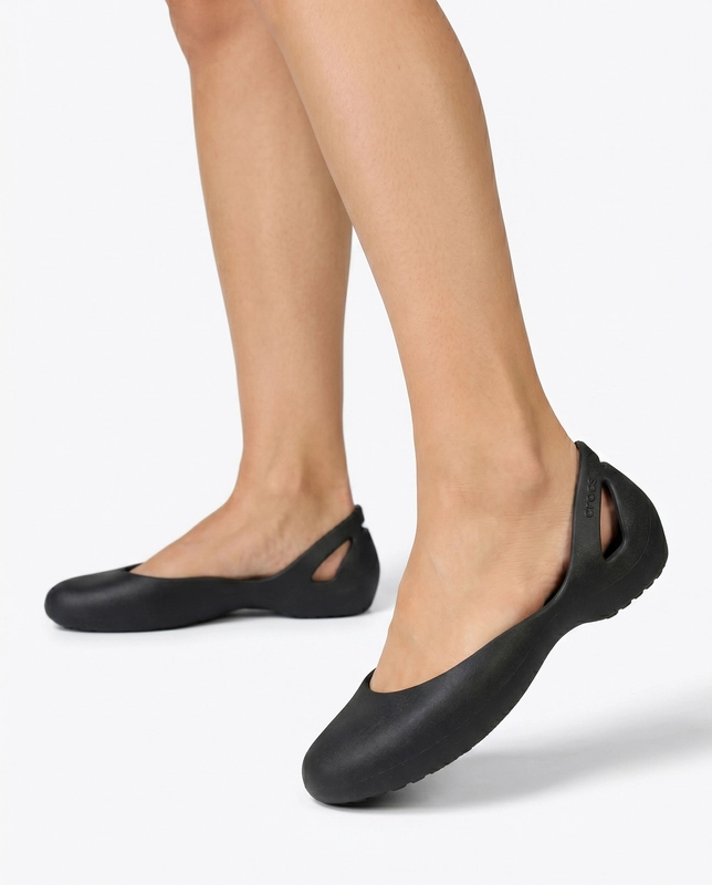 Crocs Kadee II Flat Classic Lightweight Women's Ballerinas Black 210833-001