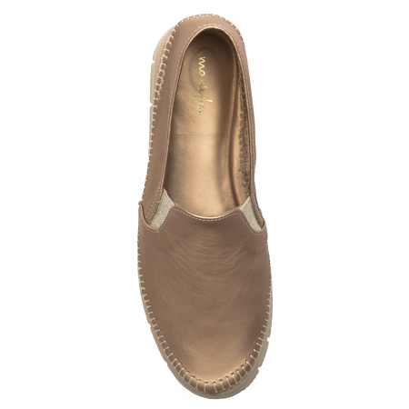 Maciejka 03512-53/00-0 Dark Gold Flat Shoes