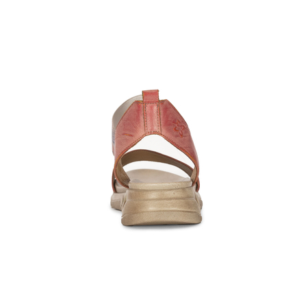 Maciejka Women's Red Beige Sandals