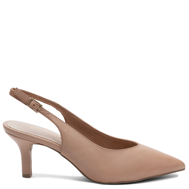 Marco Tozzi Elegant Pointed Toe Slingback Heels Beige 2-29648-46496CAPP