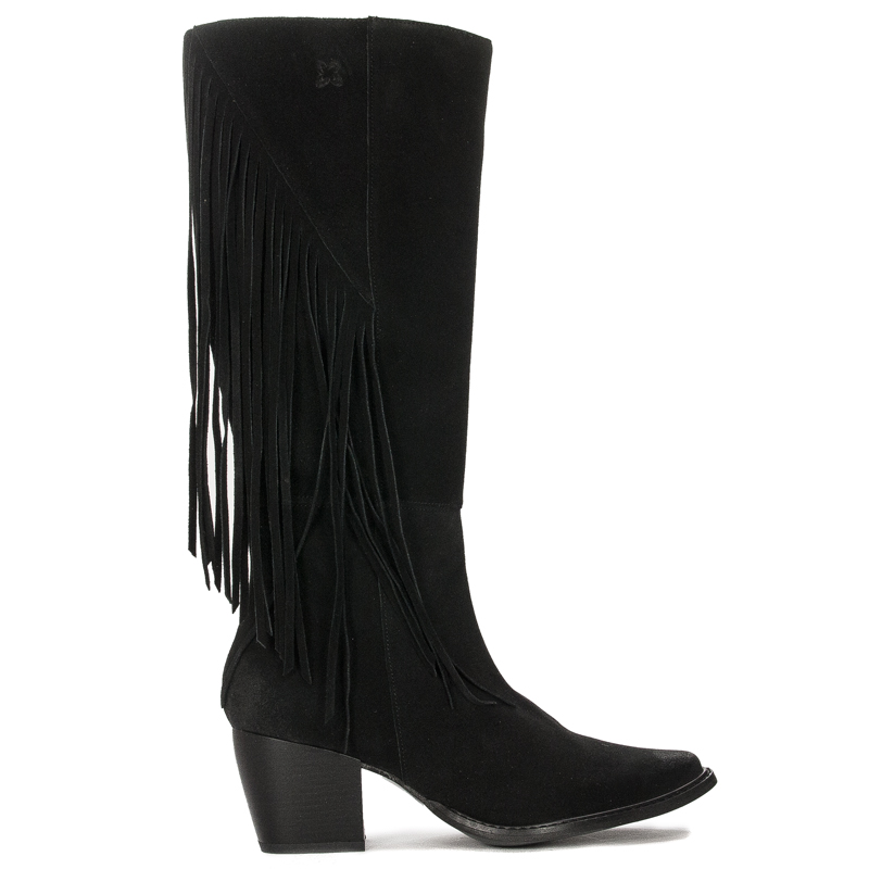 Maciejka 05774-01/00-6 Black Knee-High Boots