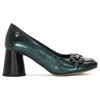 Maciejka Women's Green Leather Pumps 