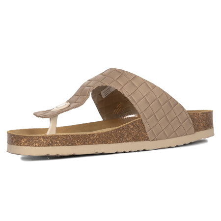 Dr. Brinkmann Women's Flip-Flops Beige
