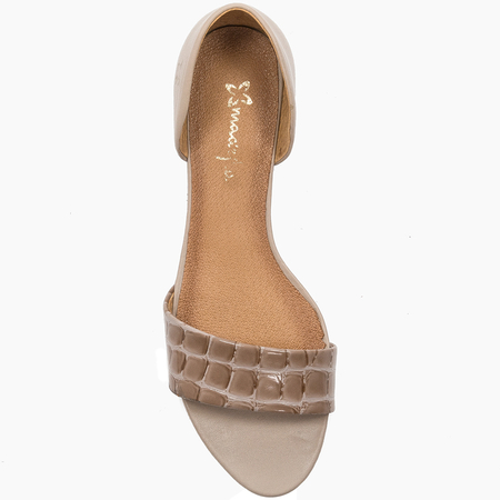 Maciejka 01971-62/00-5 Dark Beige Sandals