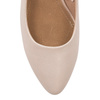 Sergio Leone Beige Pearl Pumps