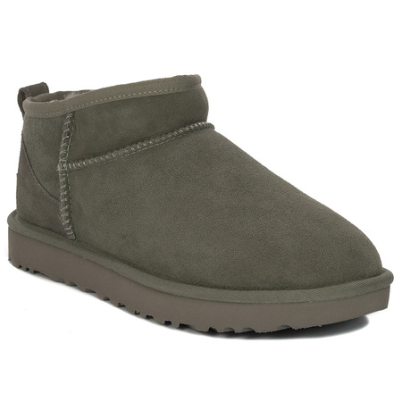 UGG Classic Ultra Mini Moss Green Boots
