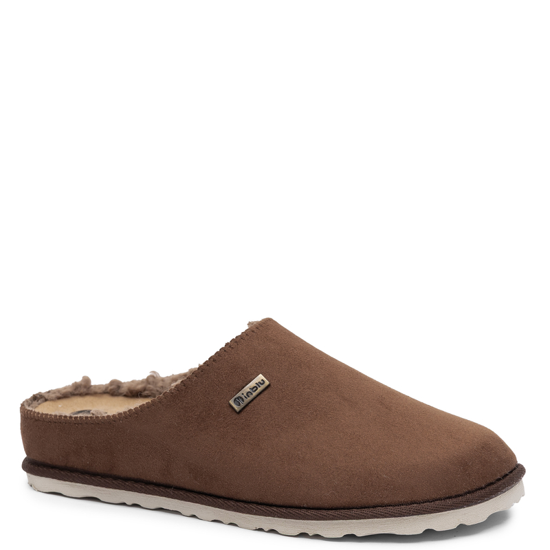 Inblu Insulated Slip-On Women's Slippers With Leather Insole Brown CS000034-TESTA